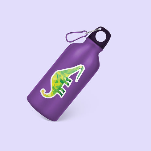 Dinosaur Brontosaurus Premium Vinyl Sticker, Water Bottle Sticker, Dinosaur Party Favors, Laptop Decal